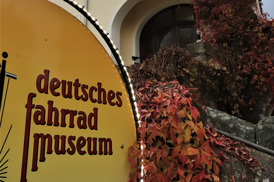 Eingang Deutsches Fahrradmuseum in Bad Brückenau